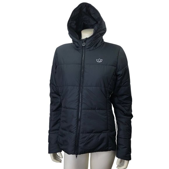 AIDIDAS SLIM FIT HOODED JACKET /COAT XS NEW WITH TAG - Picture 3 of 10